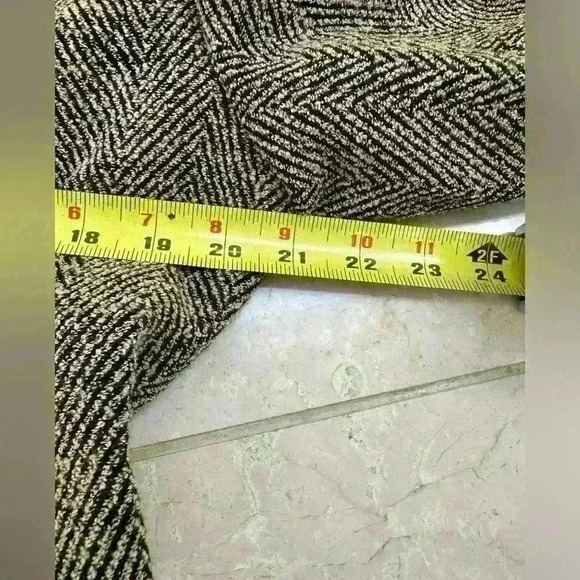 Rena Rowan VTG New Houndstooth Wool Blend Blazer Jacket Sz 14 Women Button Front - Picture 8 of 8